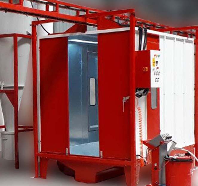 Powder Coating Cyclone Cabinets 1