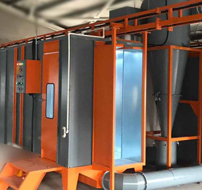 Powder Coating Cyclone Cabinets 2